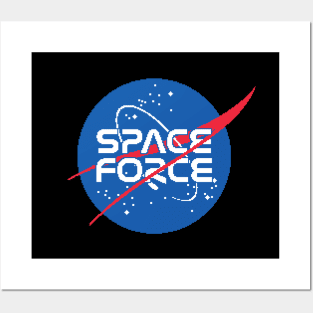 Space Force 8-Bit Posters and Art